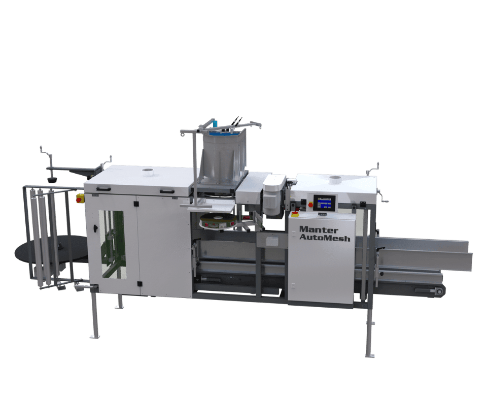 AutoMesh packaging machine for vegetables, fruits and other foods