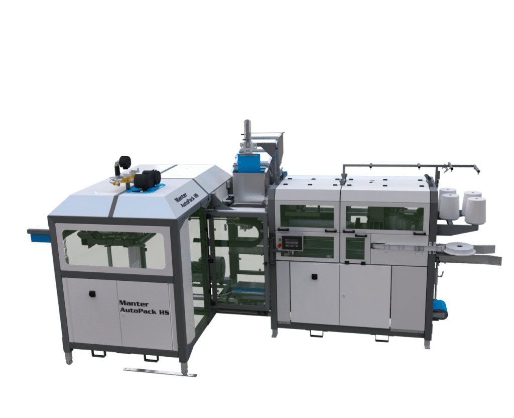 AutoPack HS - Automatic sewing line for burlap-, mesh- and paper bags_