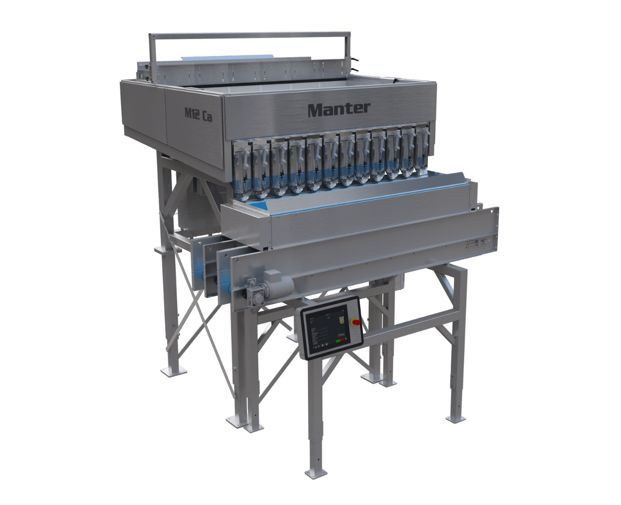 M12 Ca combination weigher for carrots