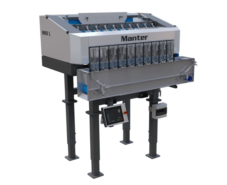 M10 - multihead weigher with 10 large buckets