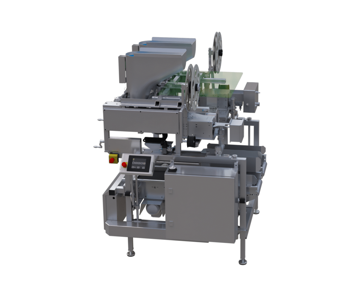 Double Wicket Bagger CA - packaging machine for carrots in wicket bags