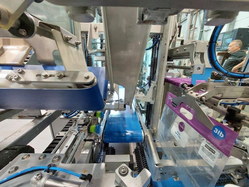 Pouch Filler bag filling system