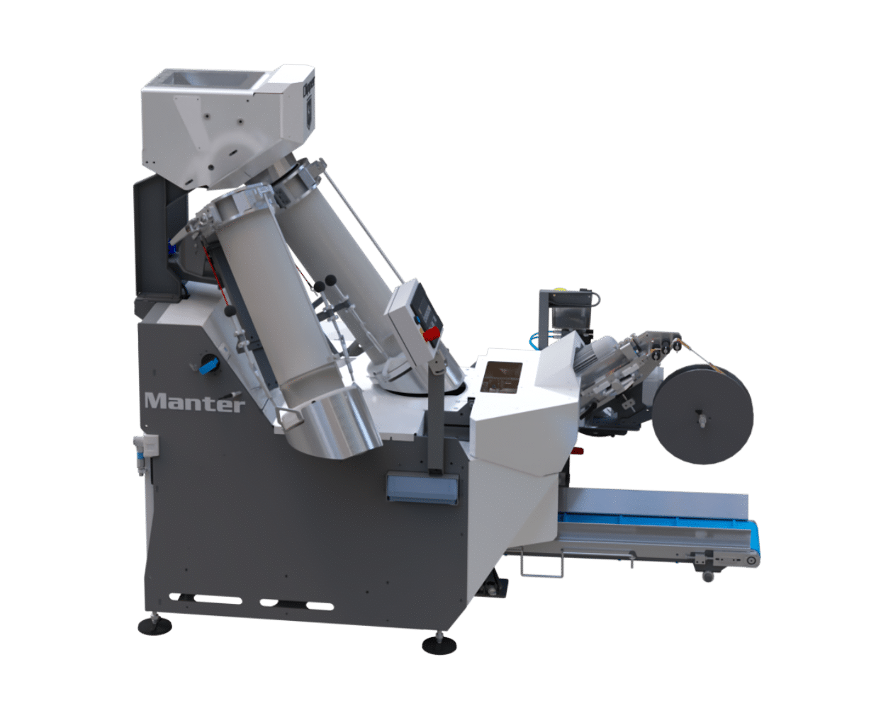 Clipper M3 - Packaging machine for tubular net bags with a metal clip