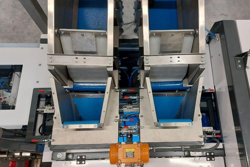 Paper Bagger buffer belt