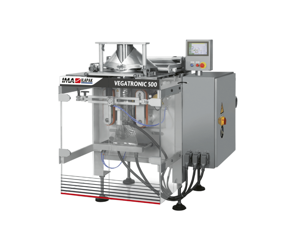 VEGATRONIC 500 (VFFS – Vertical Form Fill and Seal) packaging machine.