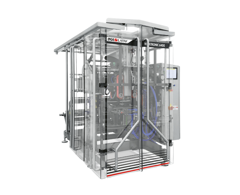VEGATRONIC 6400 (VFFS – Vertical Form Fill and Seal) packaging machine.
