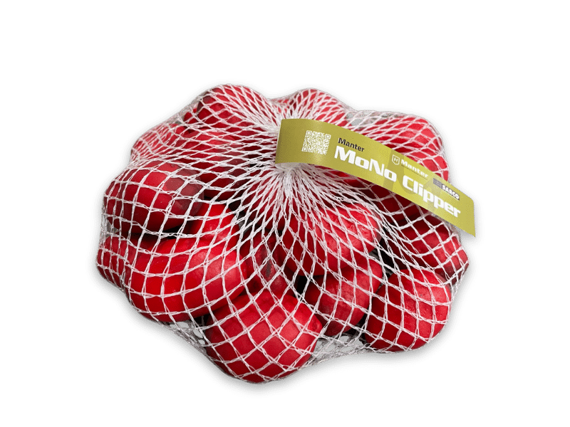 monomaterial net bag with fake onions