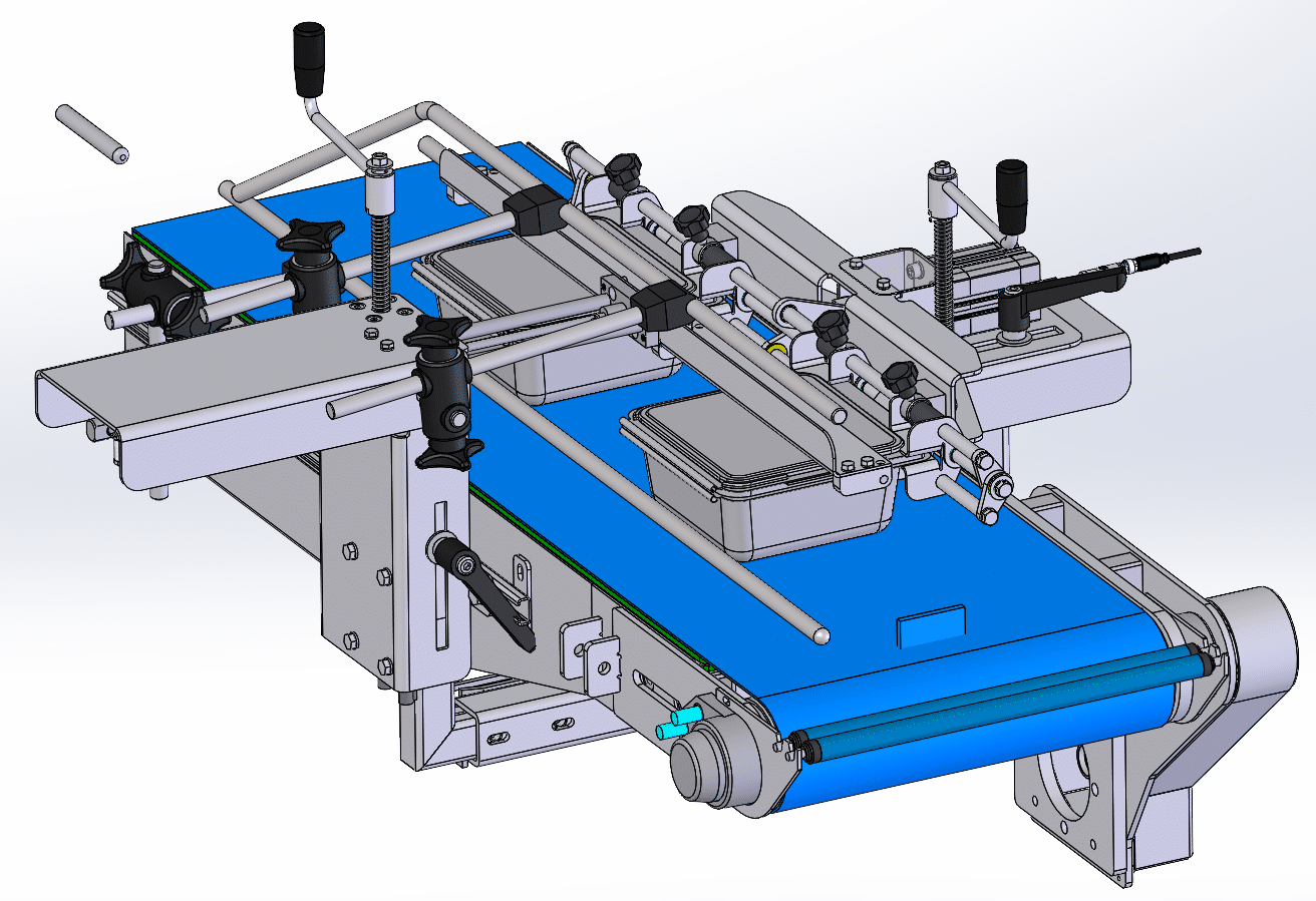 Punnet Filler - Clamshell closing unit