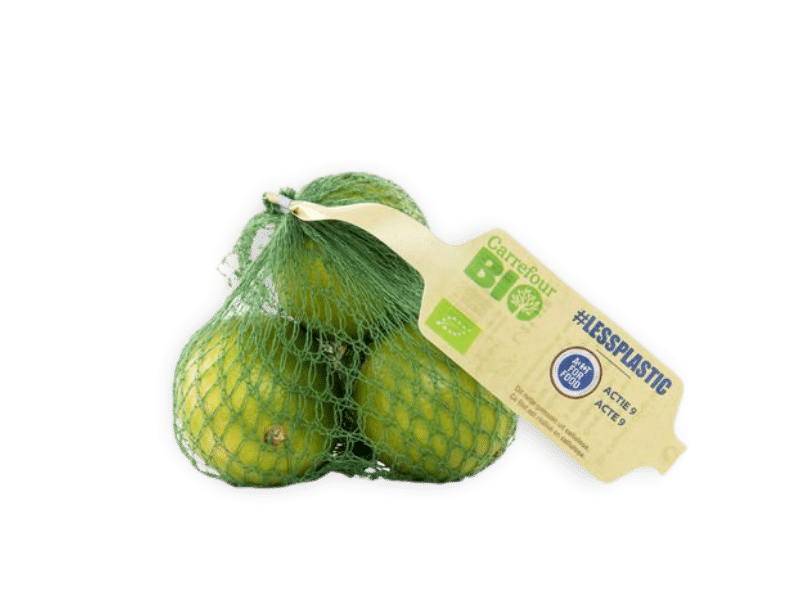 net bag with limes