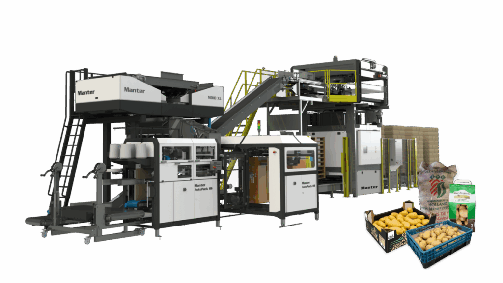 potato packaging line