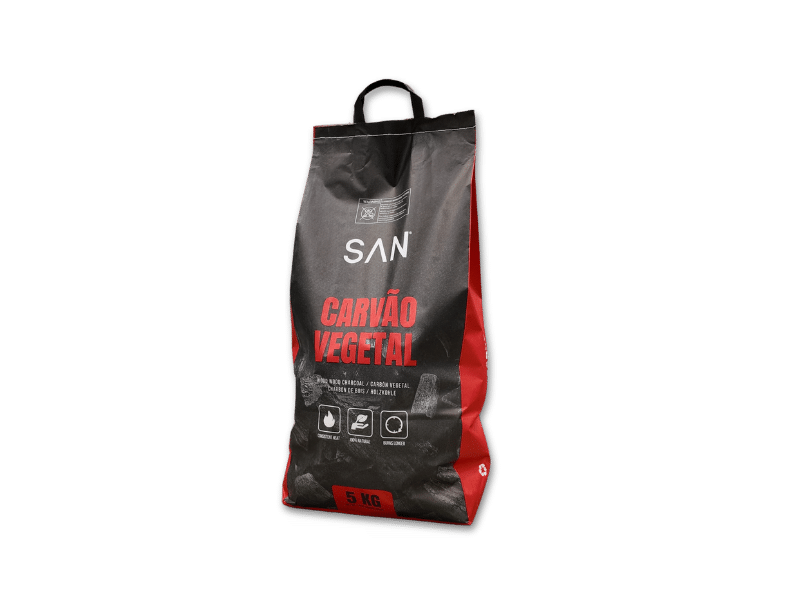 paper bag with charcoal 5kg